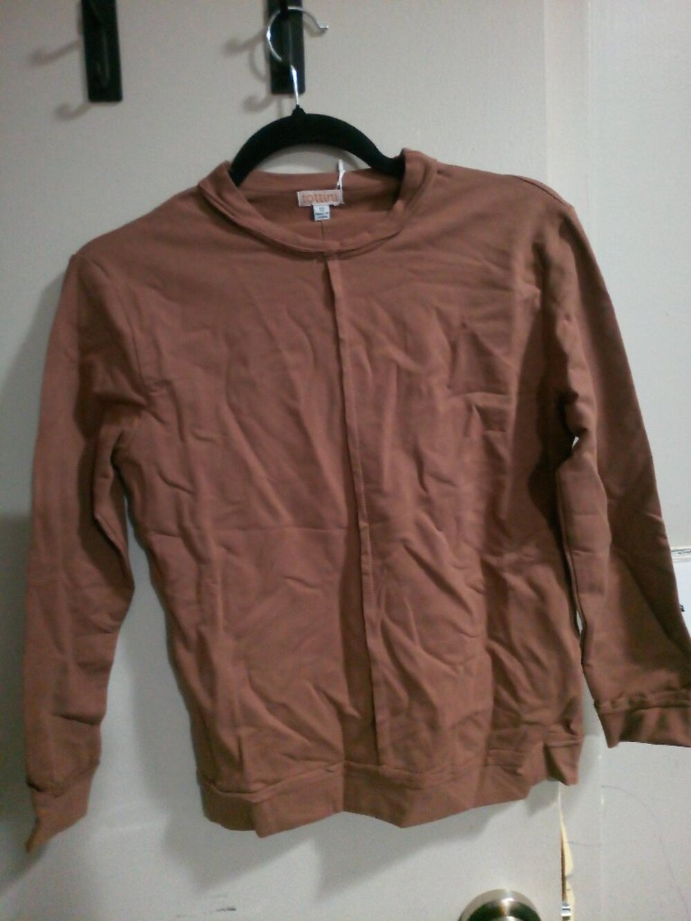 Exposed Seam Sweatshirt